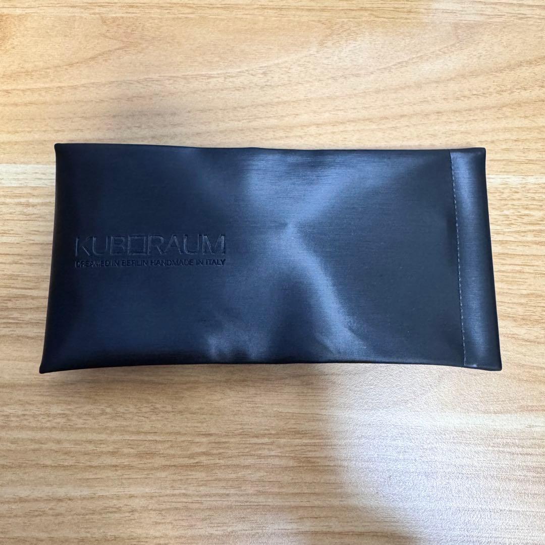 【極美品】Kuboraum クボラム R2 サングラス 黒 ブラック