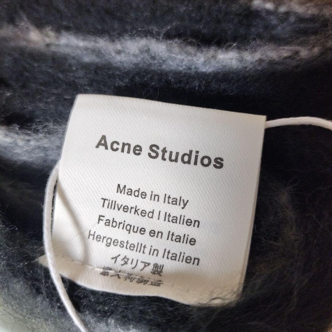 マフラー チェック　Acne Studios