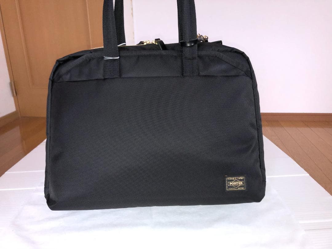 ポーター ガール シア トート バッグ ハンド　ブリーフ L タンカー　タンカー