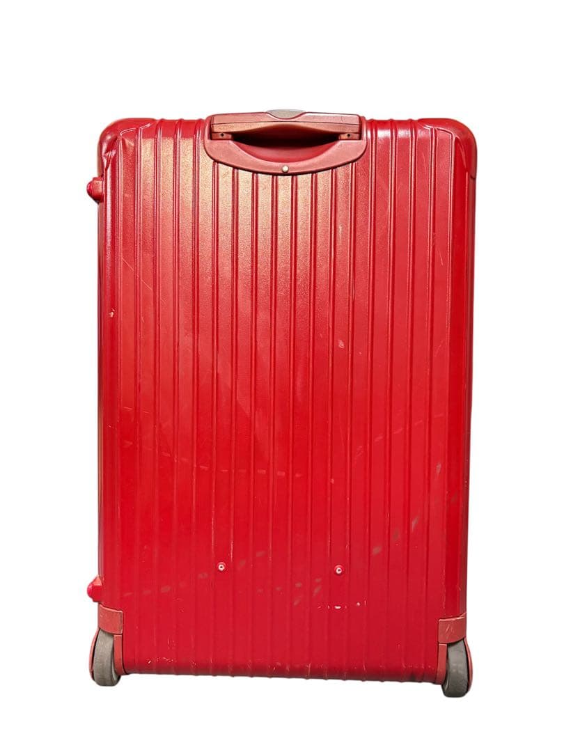 リモワ サルサ 2輪 80L 赤 非TSAロック 廃盤 スーツケース