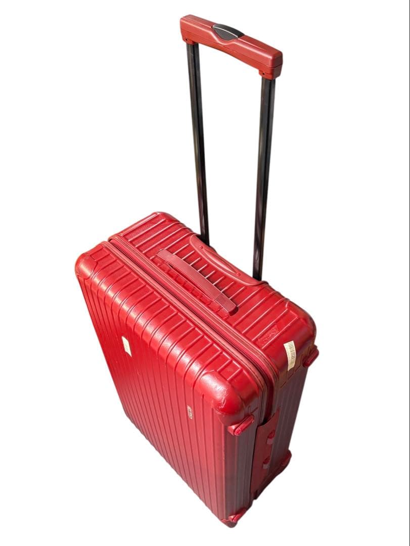 リモワ サルサ 2輪 80L 赤 非TSAロック 廃盤 スーツケース