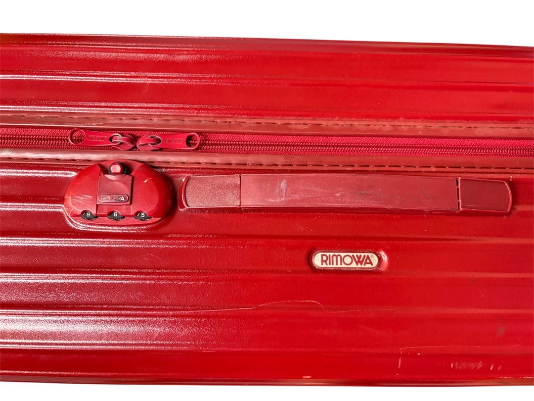 リモワ サルサ 2輪 80L 赤 非TSAロック 廃盤 スーツケース