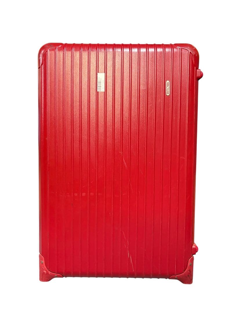 リモワ サルサ 2輪 80L 赤 非TSAロック 廃盤 スーツケース