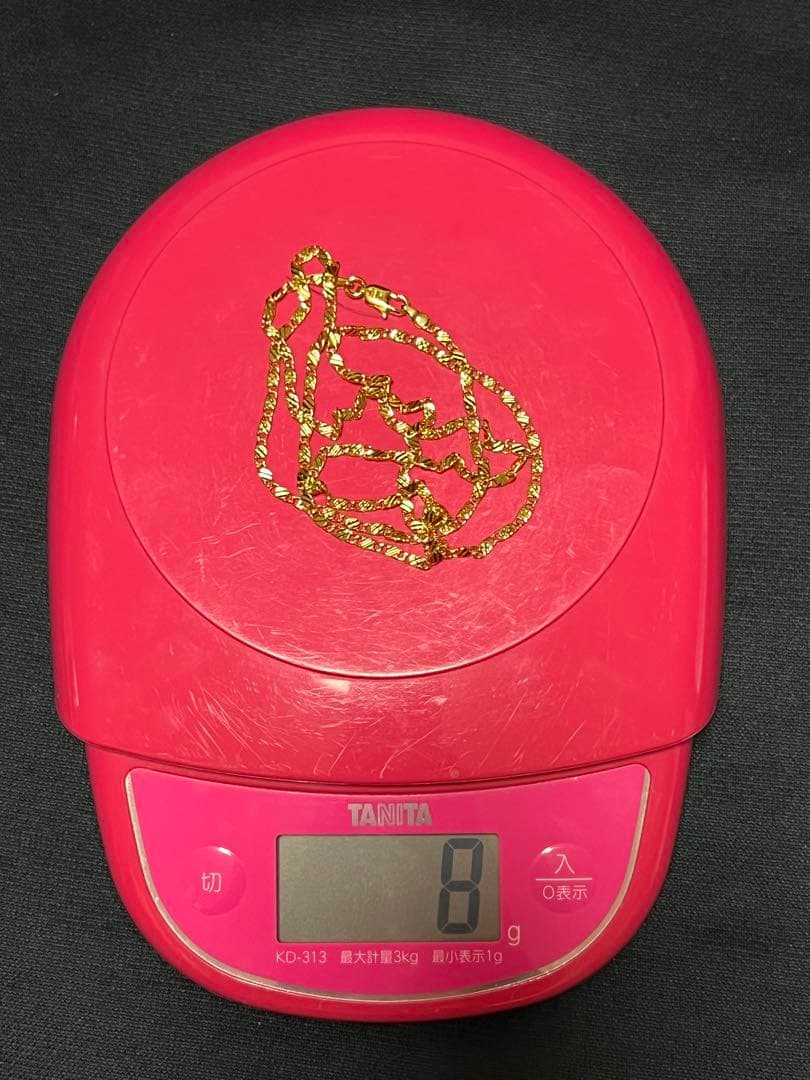 18k刻印ネックレス