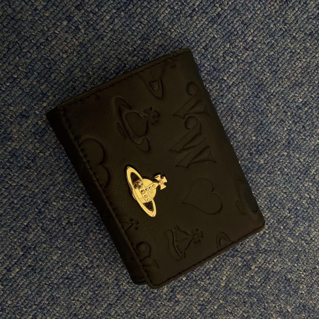て*る様 Vivienne Westwood ヴィヴィアン 三つ折り財布 レザー