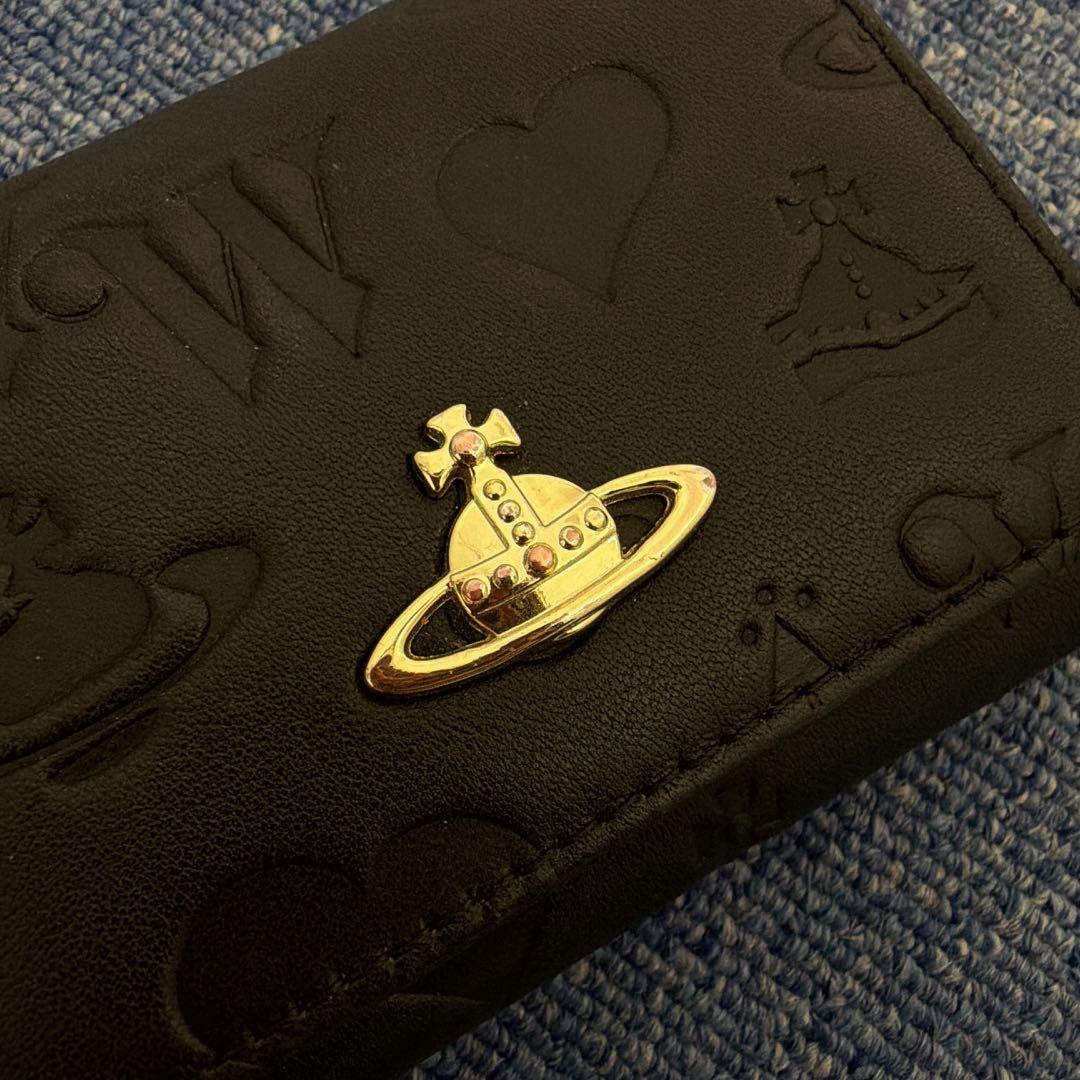 て*る様 Vivienne Westwood ヴィヴィアン 三つ折り財布 レザー