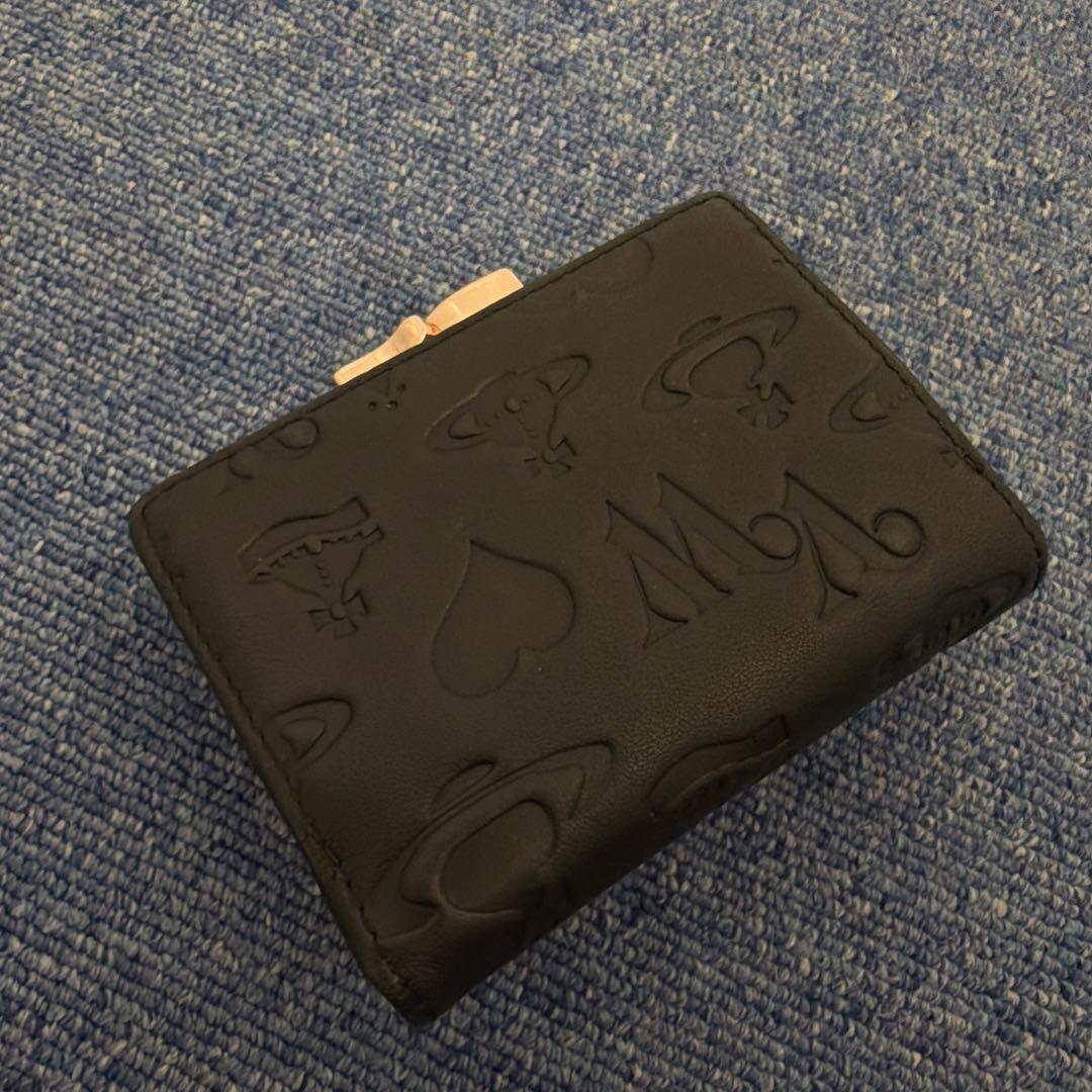 て*る様 Vivienne Westwood ヴィヴィアン 三つ折り財布 レザー