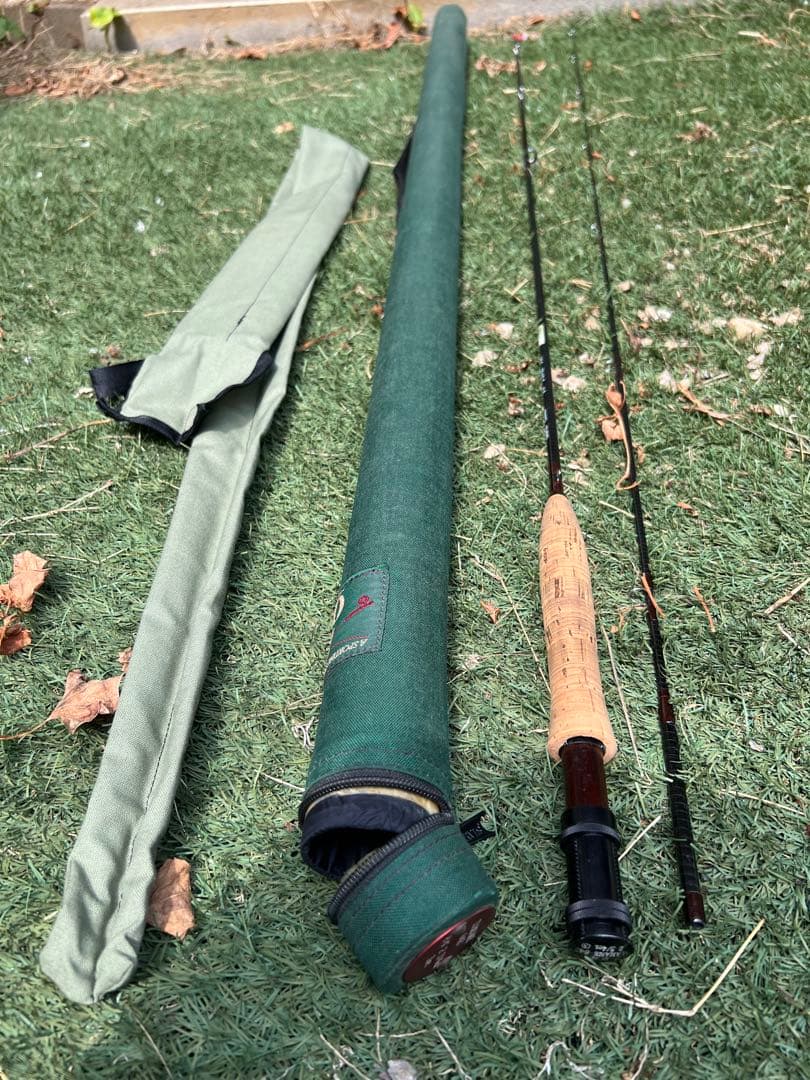 オービスYAMAME 843 フライロッド 8'4\" 専用ケース付き