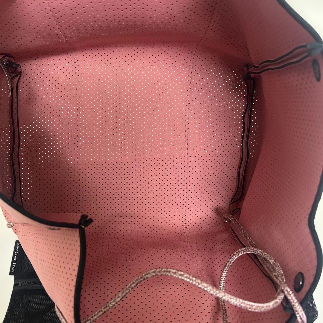 【未使用級】ロンハーマン　ステイトオブエスケープ　 トートバック　ピンク