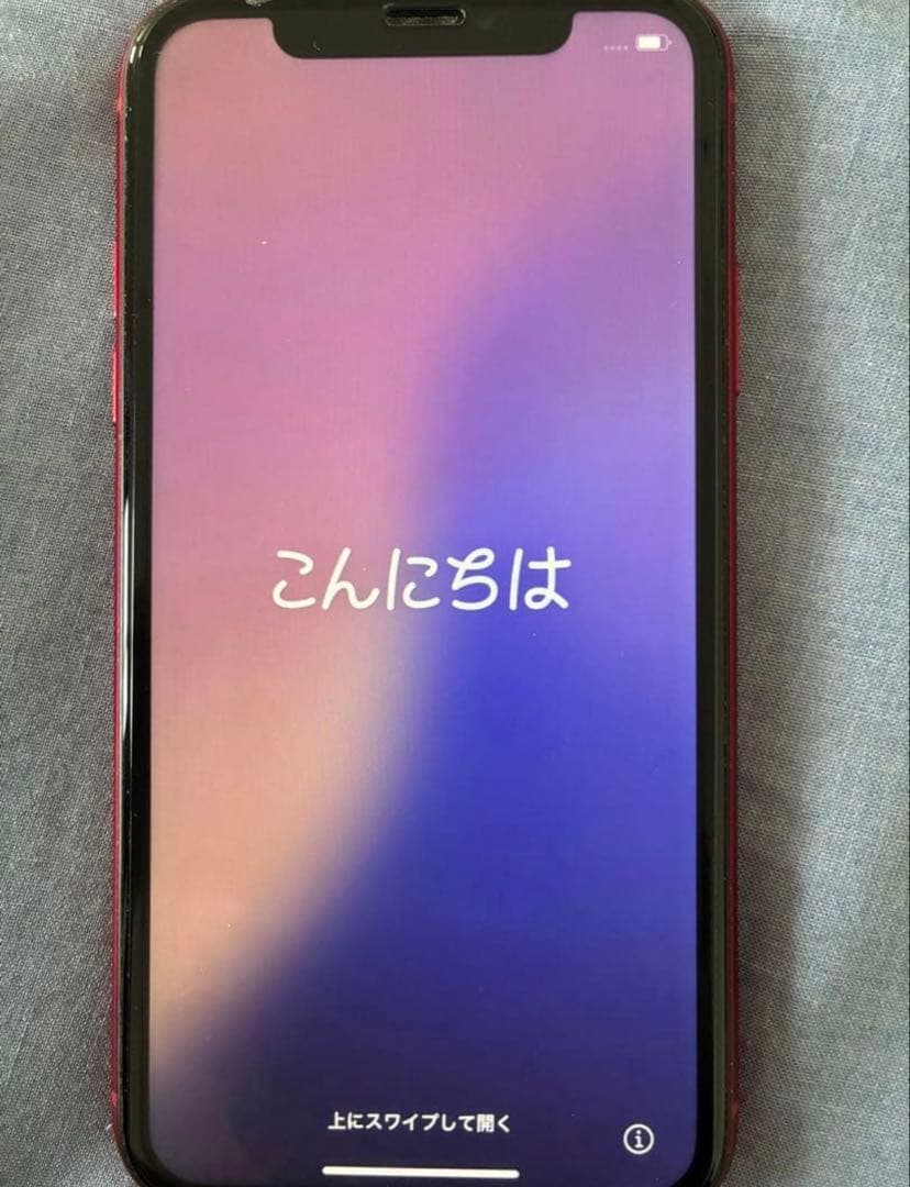 iPhoneXR Apple iPhone XR 赤　64G