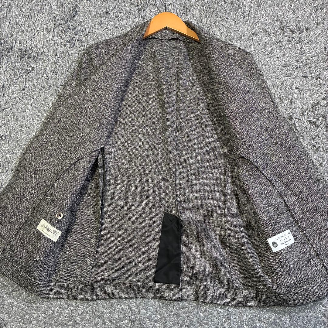 【美品】TOMORROWLAND PILGRIM カシミヤツイードJK 44