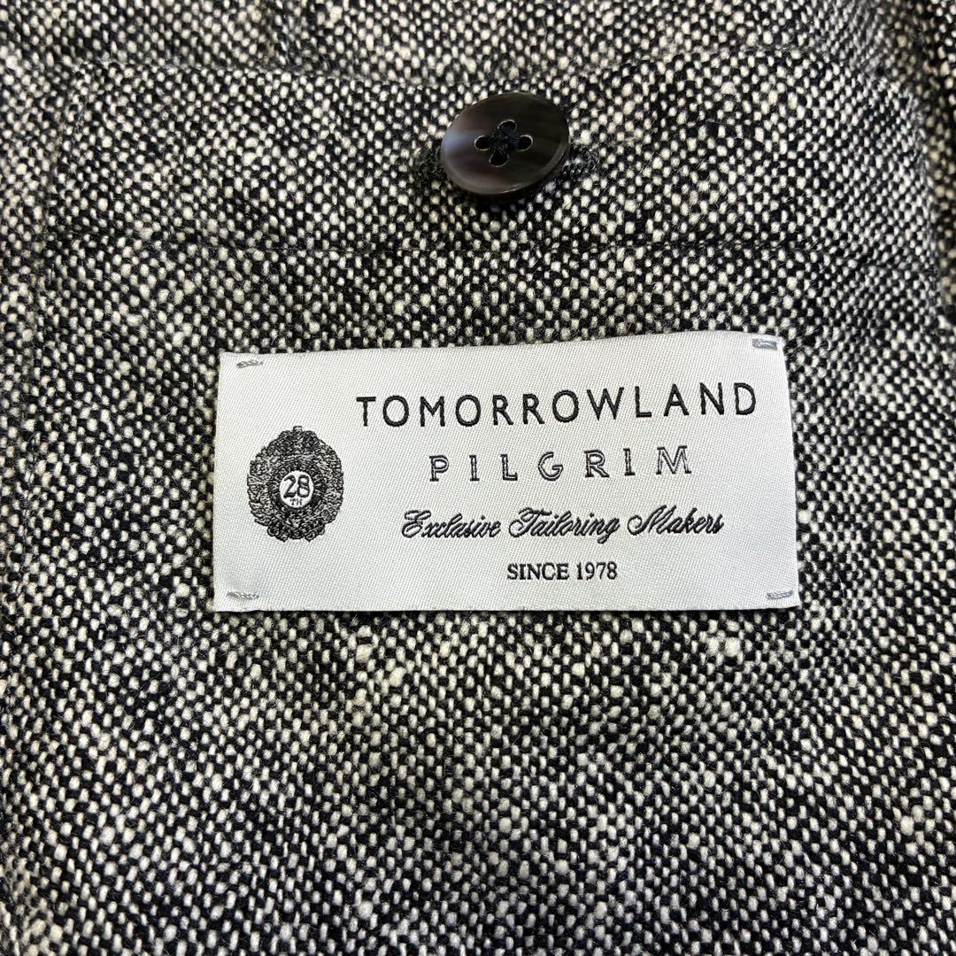 【美品】TOMORROWLAND PILGRIM カシミヤツイードJK 44