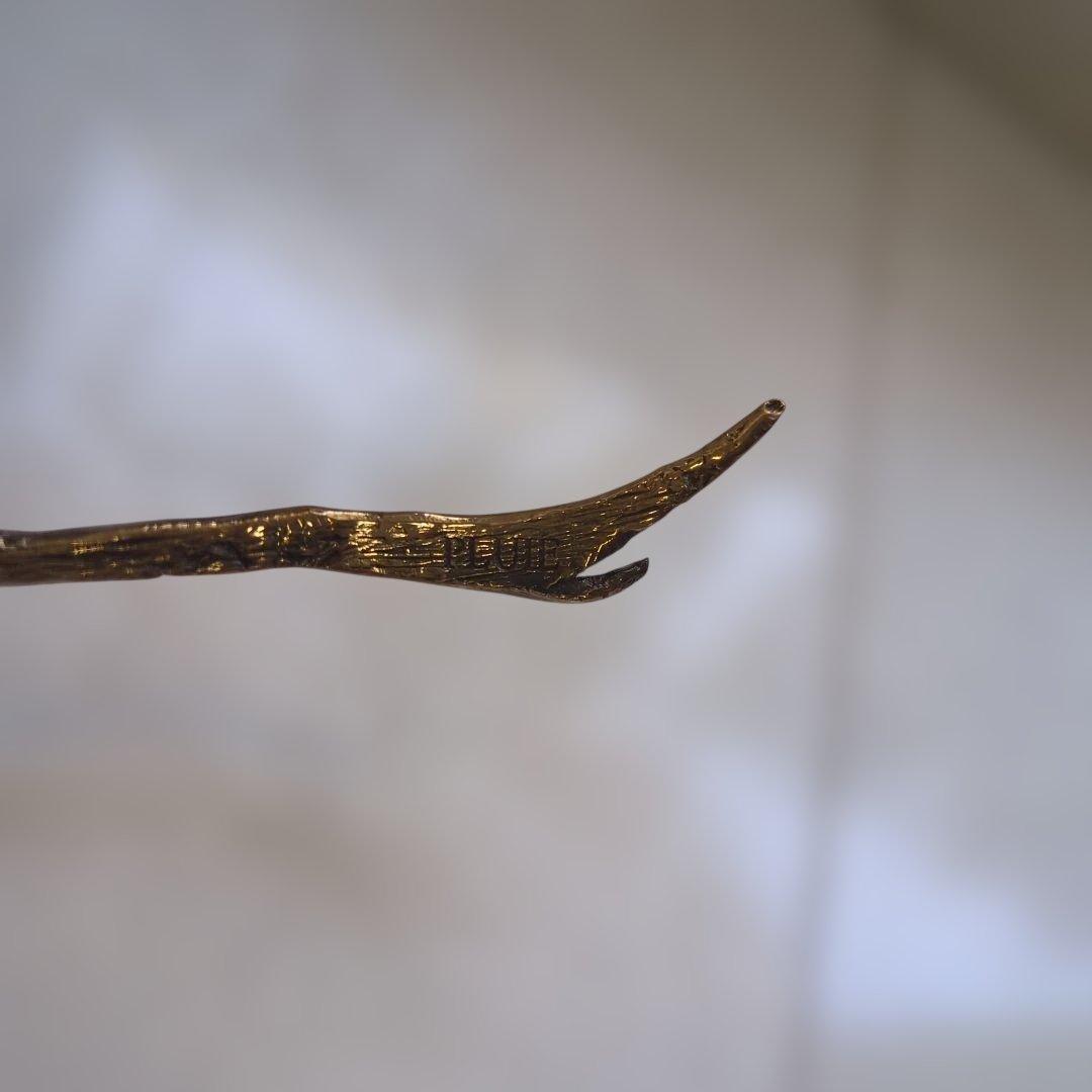 PLUIE プリュイ 枝モチーフ カチューシャ シルバー 保存袋付き 花嫁