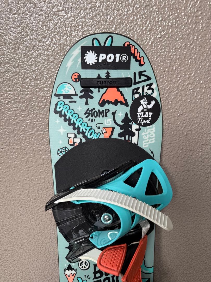 Burton アフタースクール　90センチ　バインディング付き