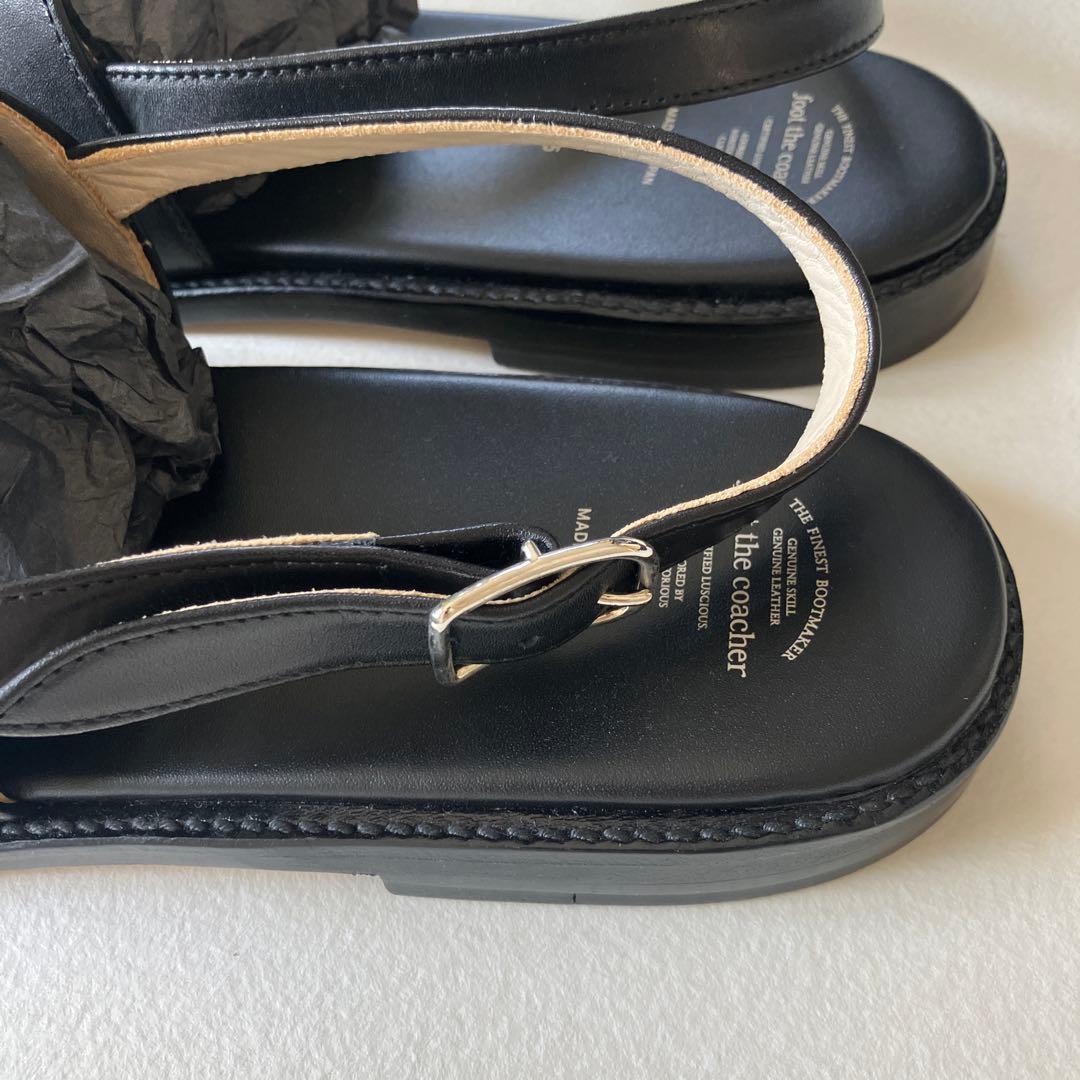 新品　foot the coacher CLOSED TOE サンダル