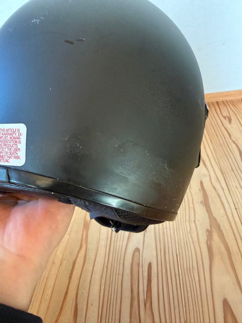 ＊説明文よく読んでさい　シンプソン　M10 サイズXXL つや消しブラック