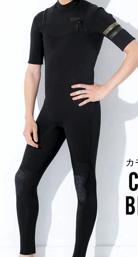 FELLOW ウェットスーツ シーガル 3mm メンズ 半袖 MLB カモフラ