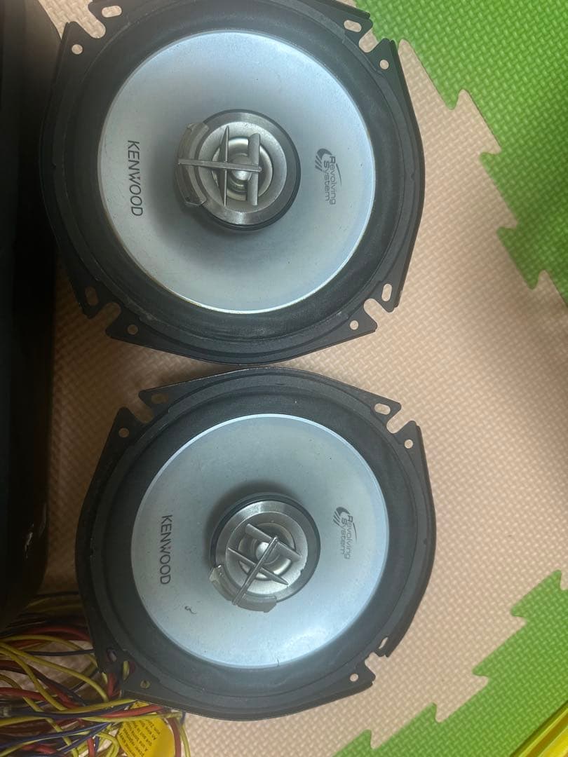 カロッツェリア　サブウーハー　KENWOODスピーカー