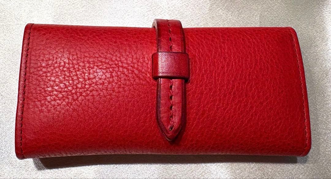 新品未使用ゲンテン genten キーケース　赤 レッド