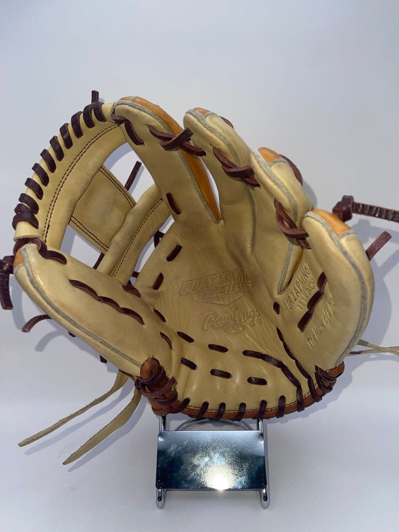 ローリングス　内野　キャメル　リッチタン　内野　軟式　型付け済み