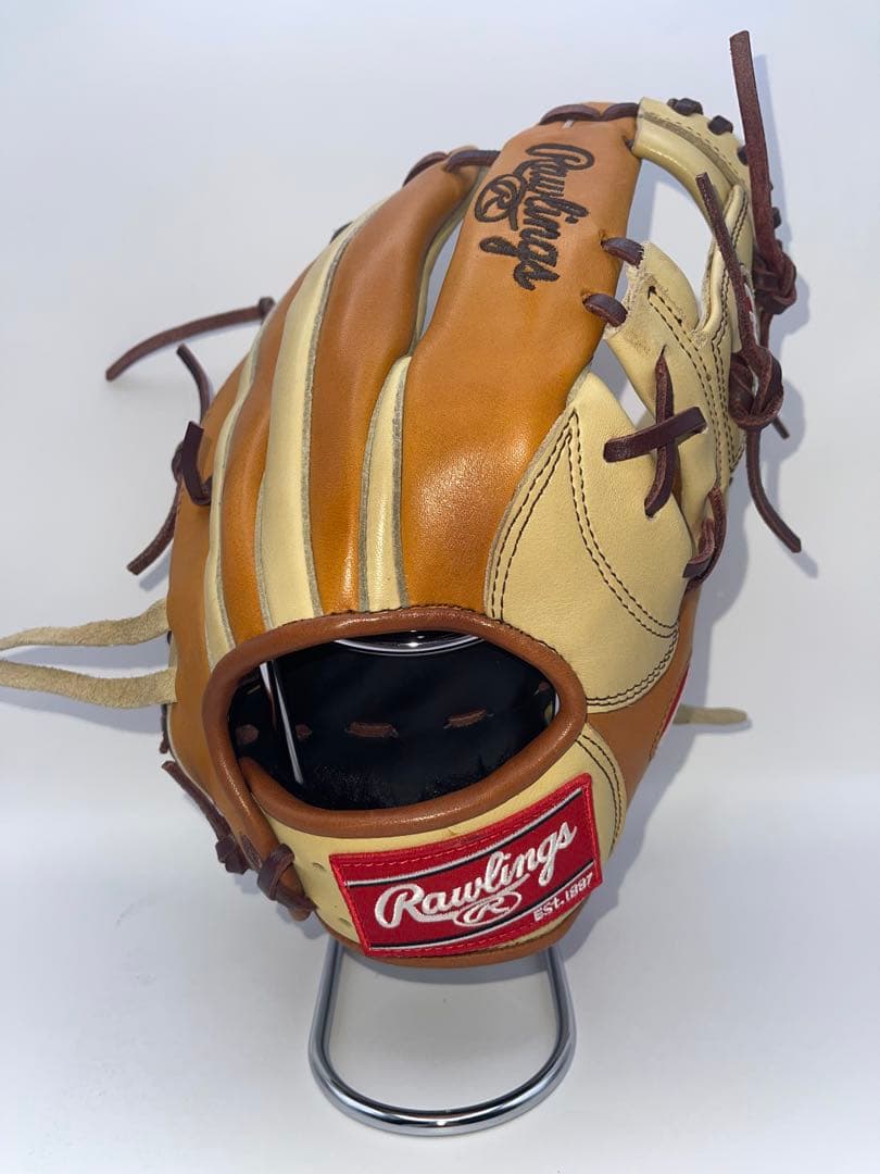 ローリングス　内野　キャメル　リッチタン　内野　軟式　型付け済み