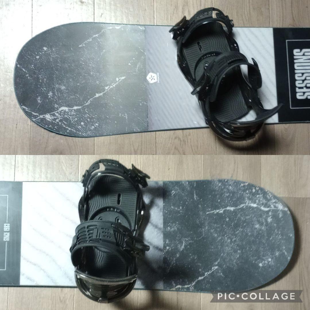 美品！高年式　ケース付　SESSIONS　HEAD　スノーボードセッ　148cm