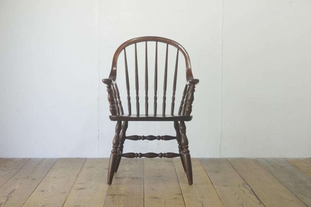 在庫3脚 柏木工 ウィンザーチェア ダイニング 椅子 アーム ビーチ材 レトロ