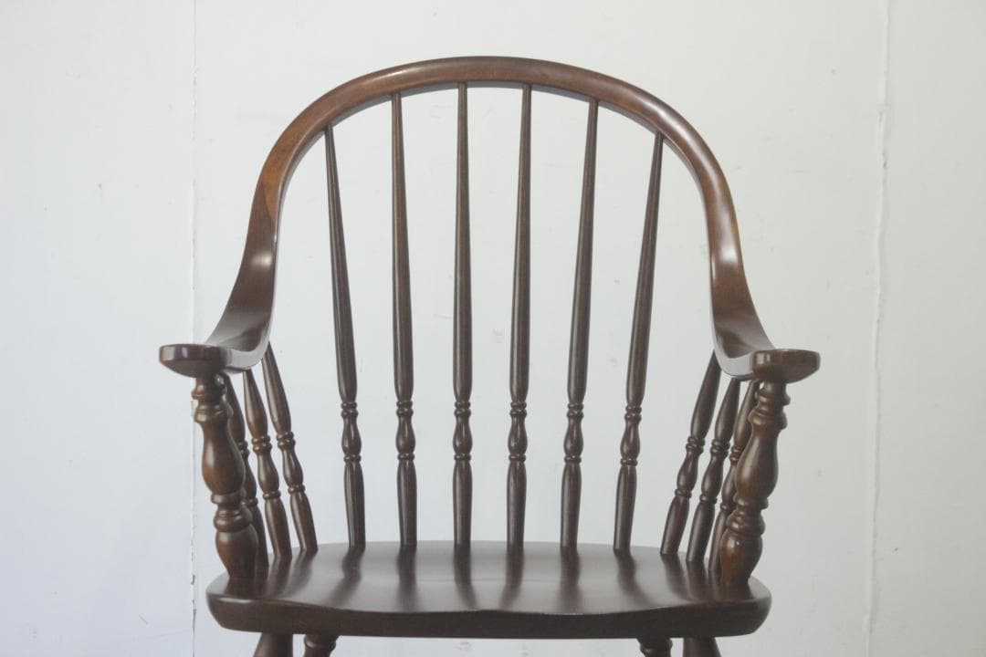 在庫3脚 柏木工 ウィンザーチェア ダイニング 椅子 アーム ビーチ材 レトロ