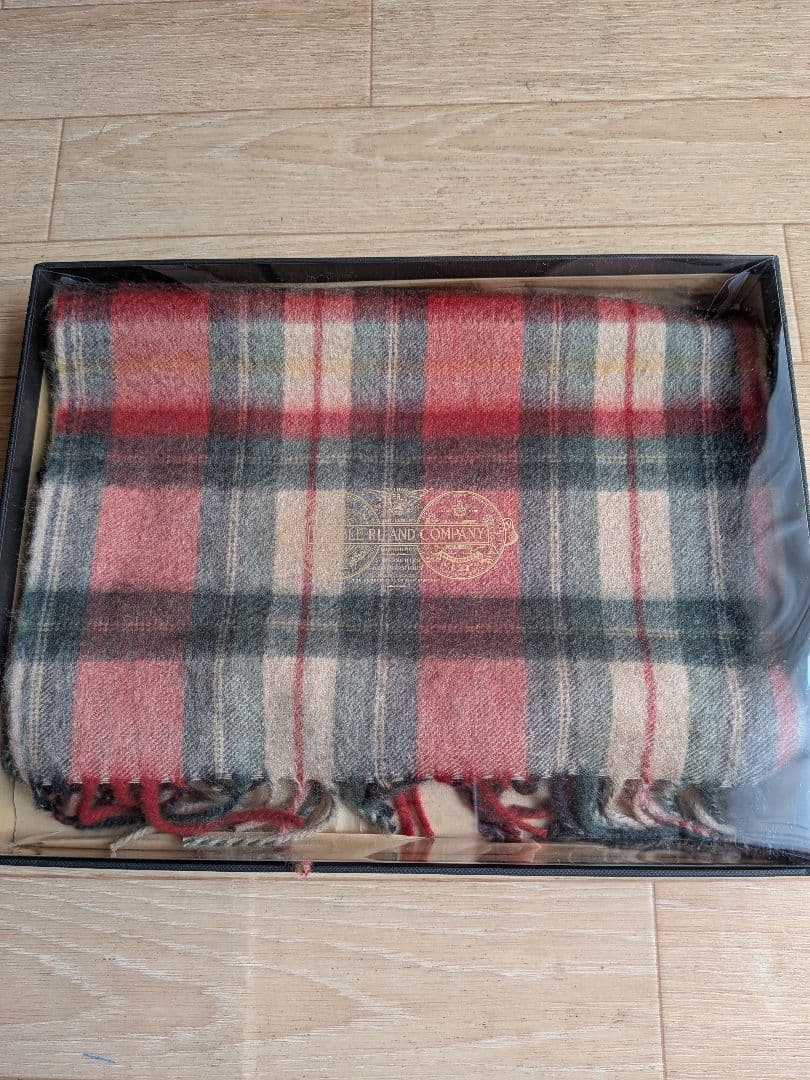 RRL. タータンチェックマフラー　新品未使用　箱付き