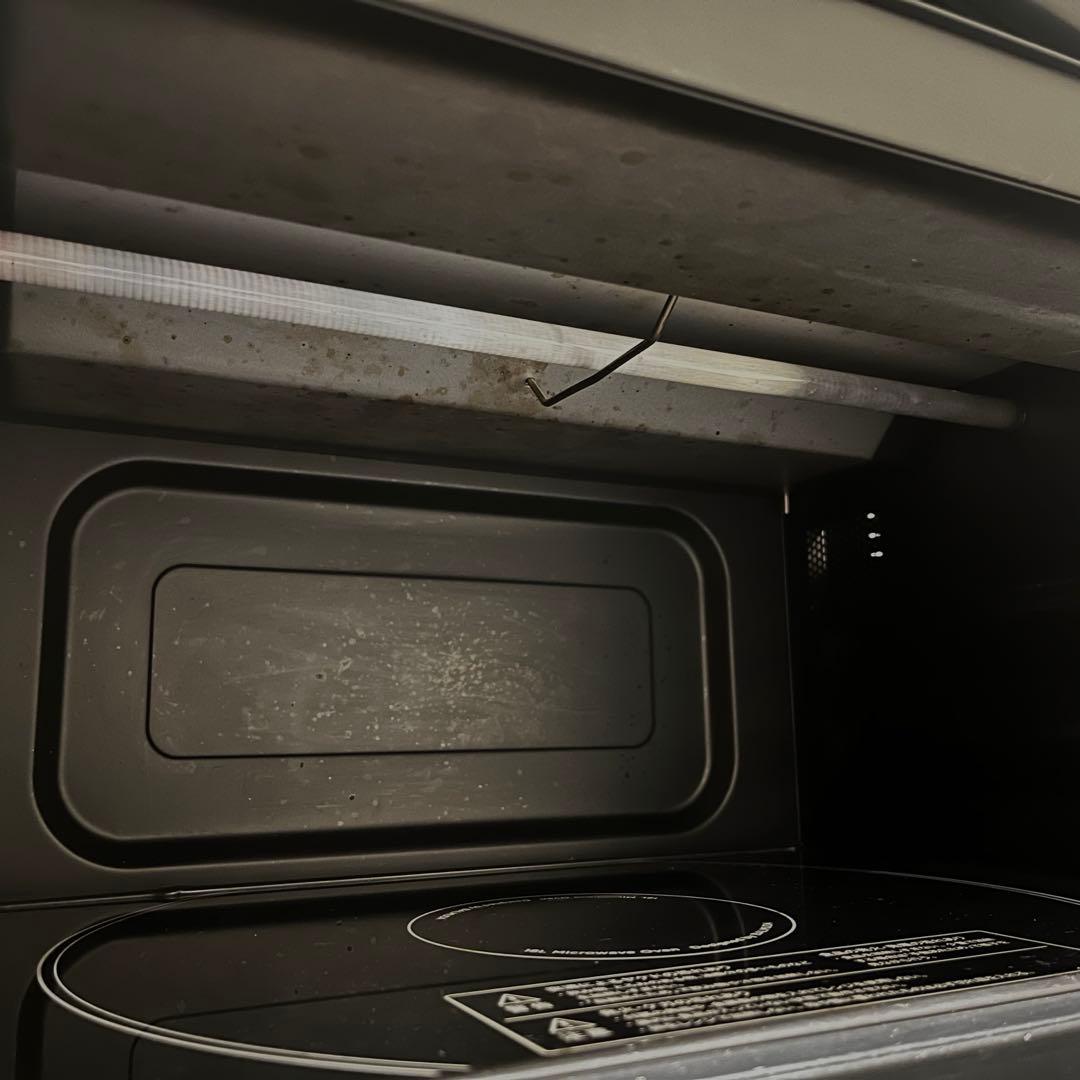 【美品】BALMUDA バルミューダ オーブンレンジK04A-BK 2018年製