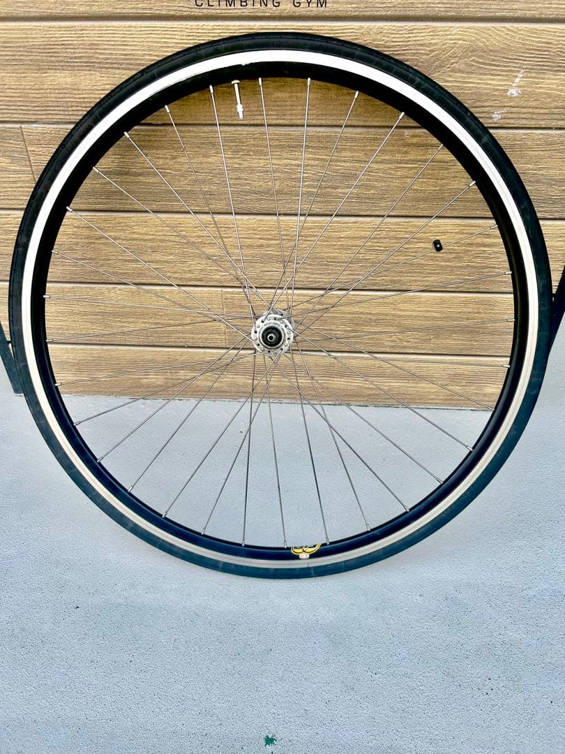 【カンパニョーロcampagnolo】イタリア製MIRAGEハブ＆FiRリム前輪