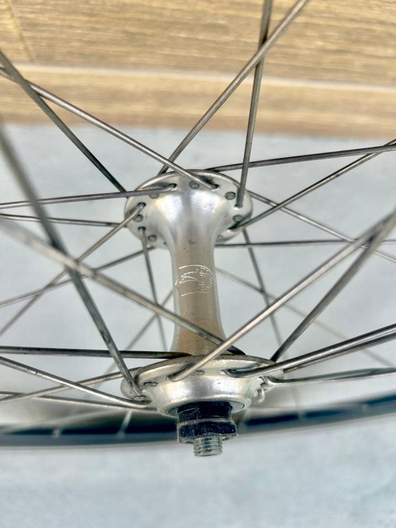 【カンパニョーロcampagnolo】イタリア製MIRAGEハブ＆FiRリム前輪