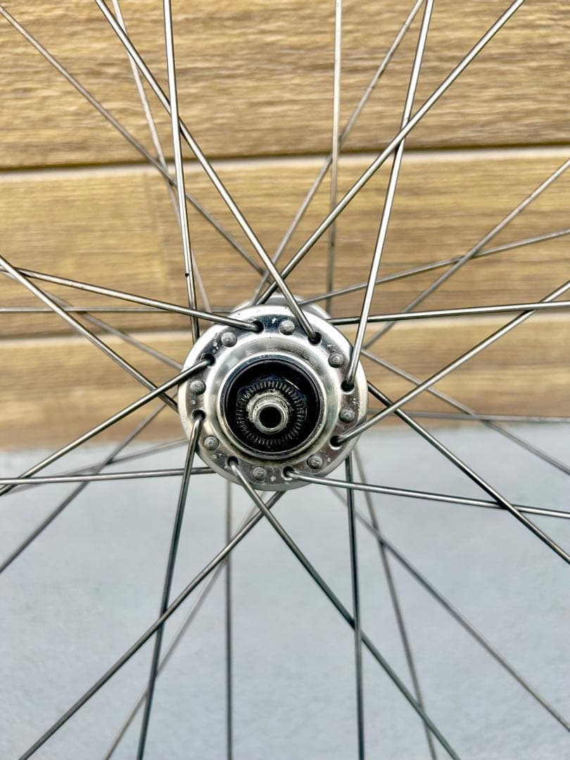 【カンパニョーロcampagnolo】イタリア製MIRAGEハブ＆FiRリム前輪