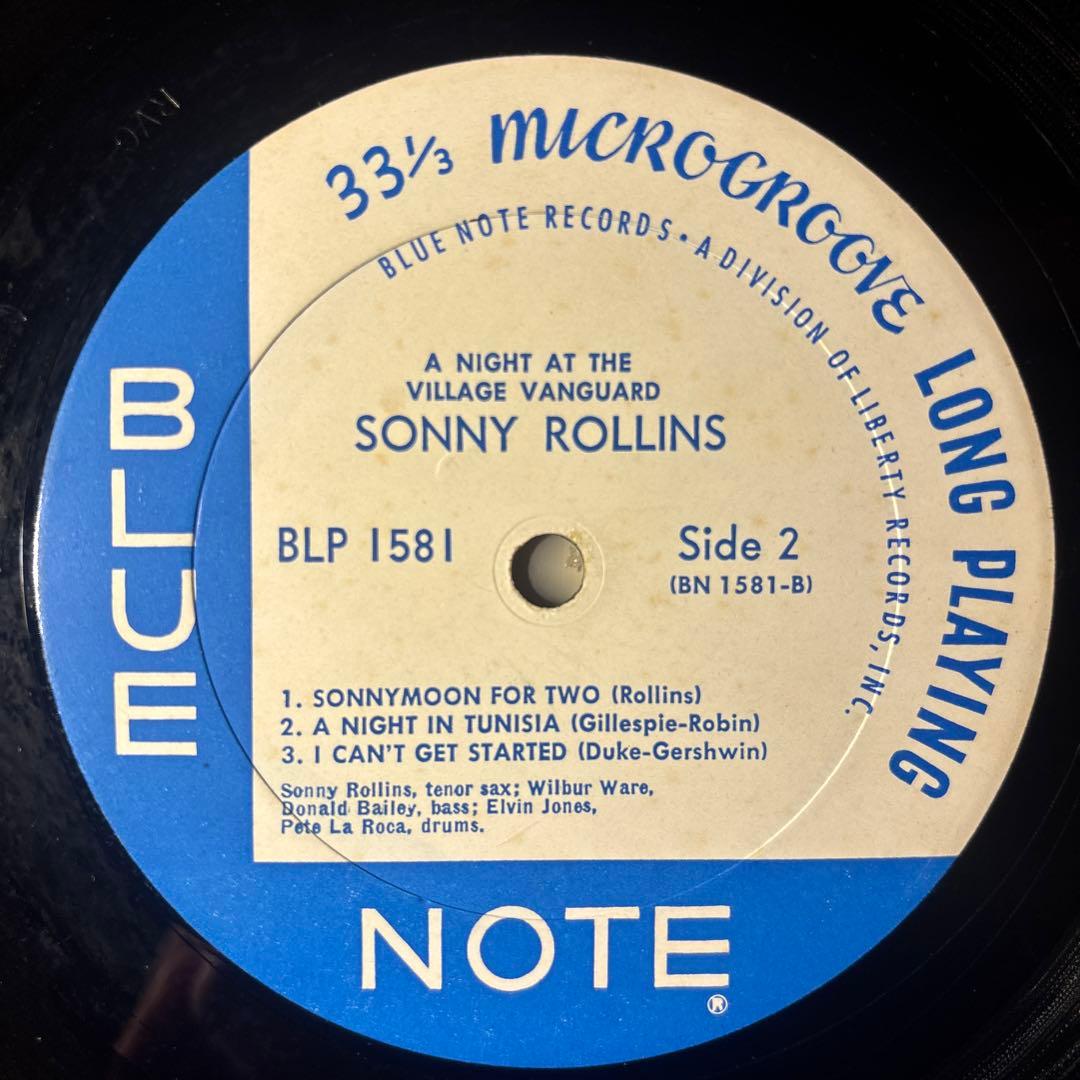 Sonny Rollins A Night at thレコード JAZZ ジャズ