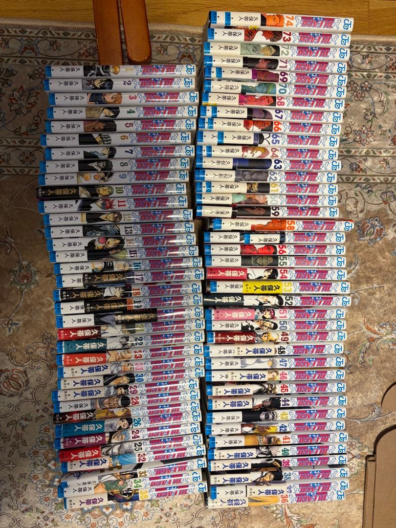 BLEACH 全74巻セット　初版