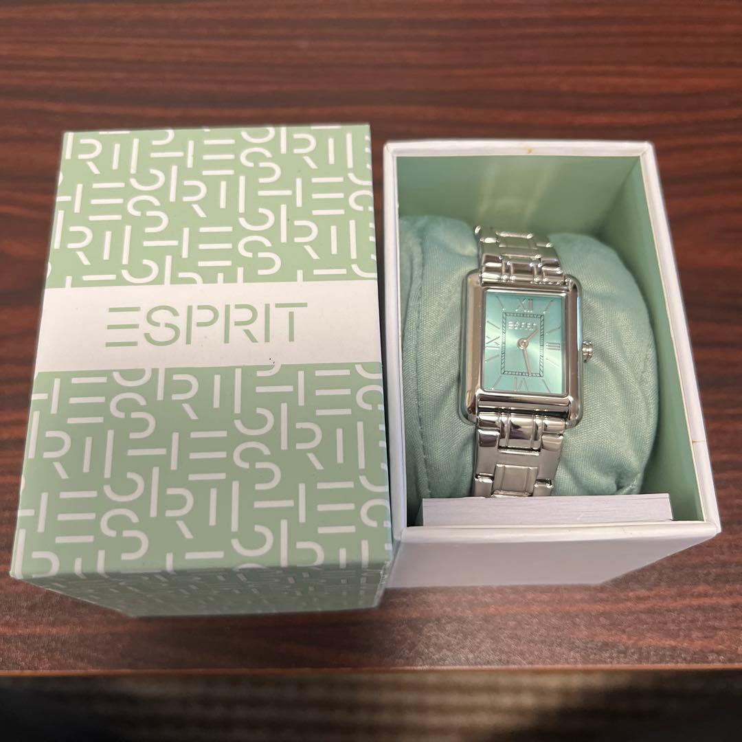 ESPRIT アナログ腕時計 ミントグリーン